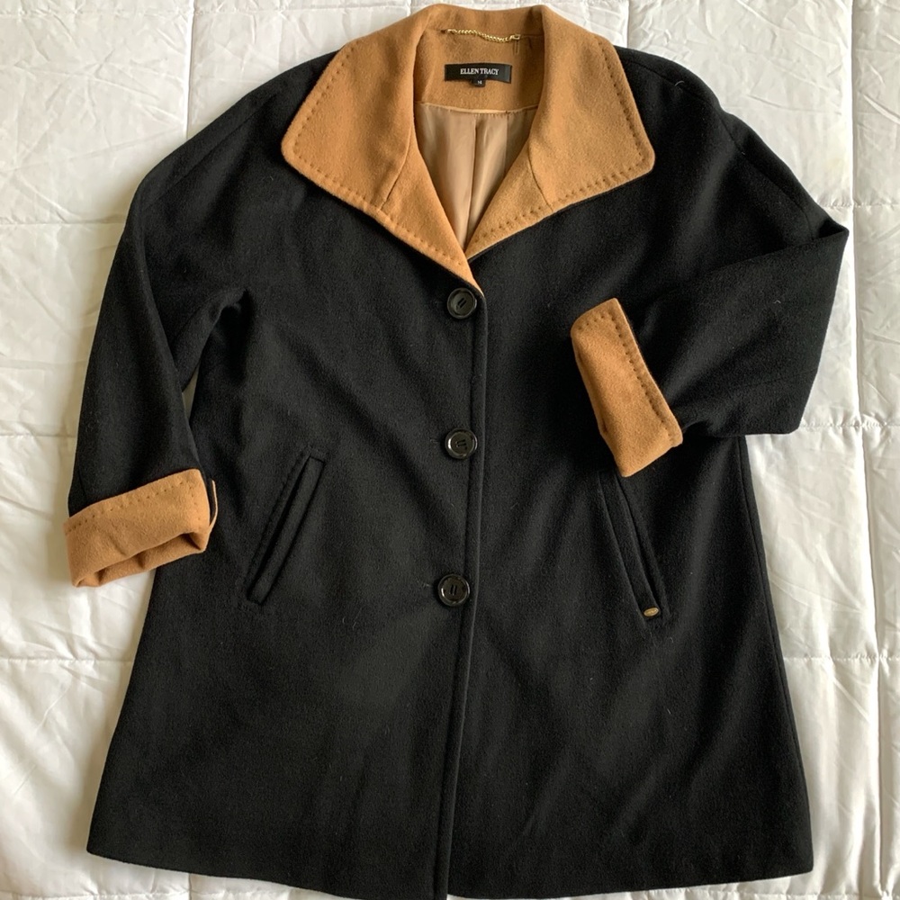Ellen Tracy Wool coat size 14